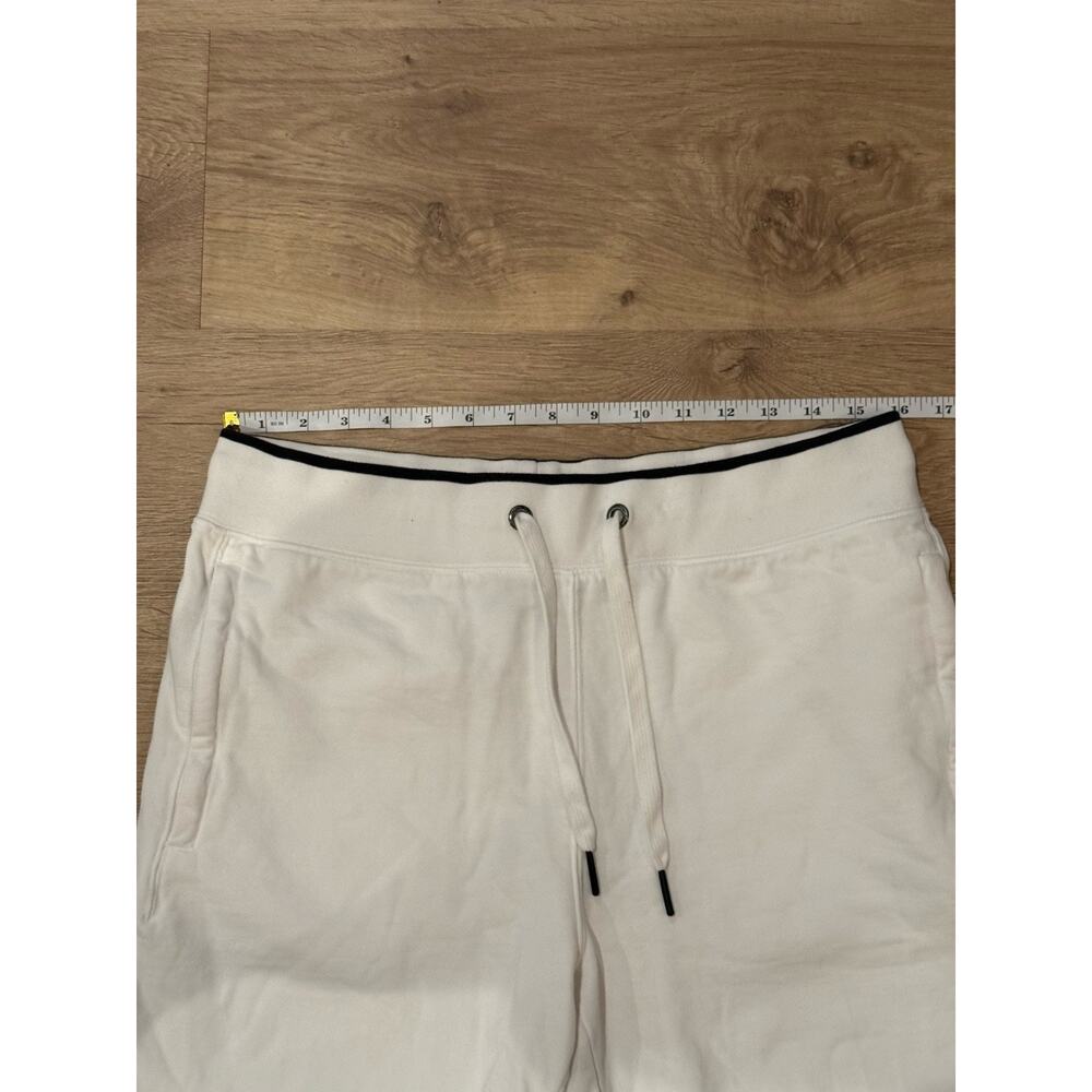 Psycho Bunny Wilkes Cotton Sweat Shorts Men’s Small White With Black Bunny Logo - Picture 7 of 9